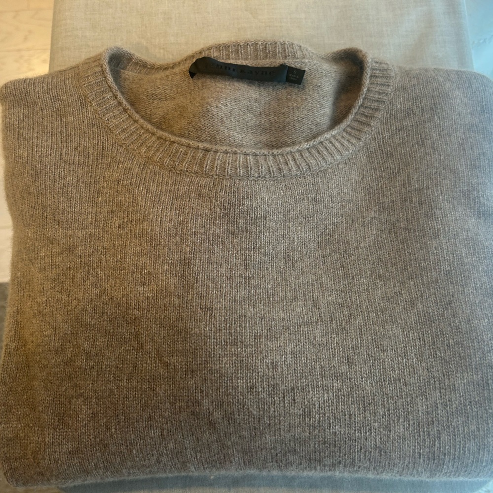 Jenni Kayne Taupe Everyday Sweater Small